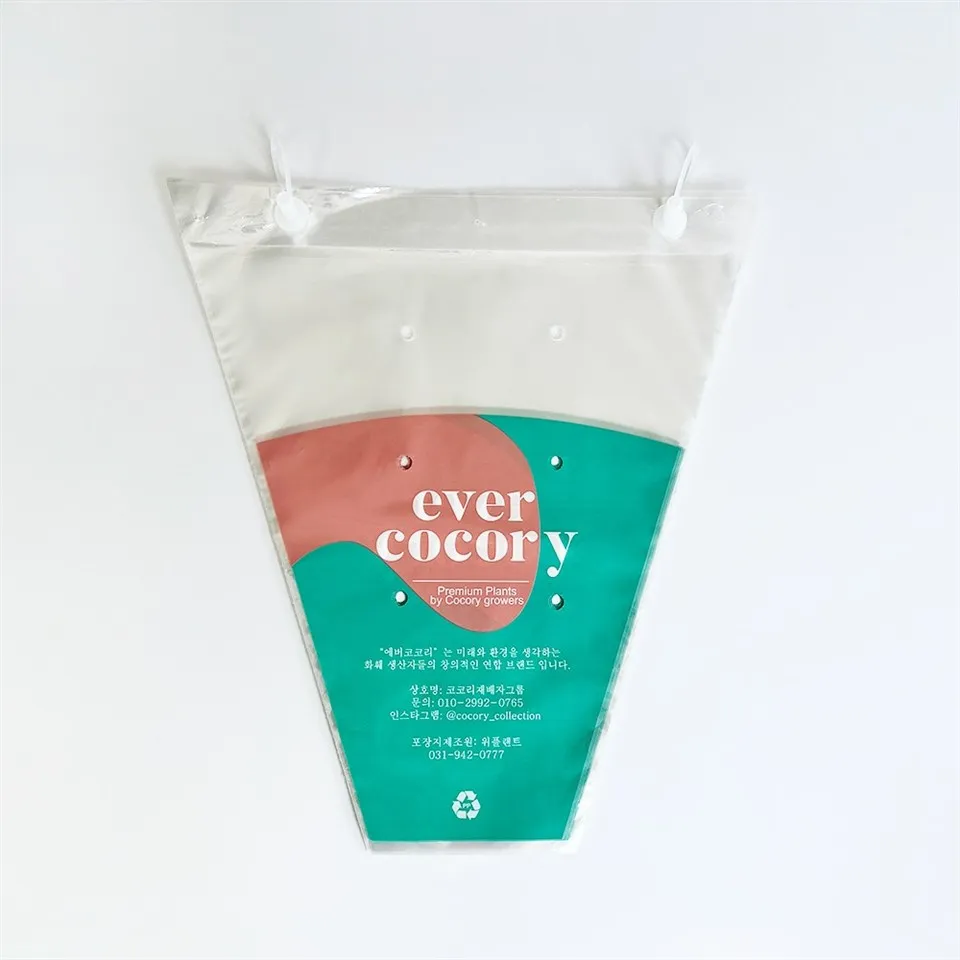 floral plastic bags